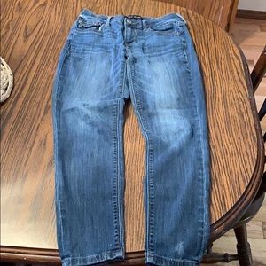 Express jeans size two short